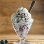 shortcut blueberry ice cream
