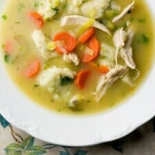 Chicken Dumpling Soup-image