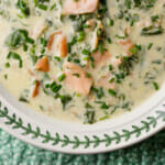 Smoked Salmon Cream Cheese Soup - Framed Cooks