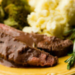 rosemary merlot flank steak recipe