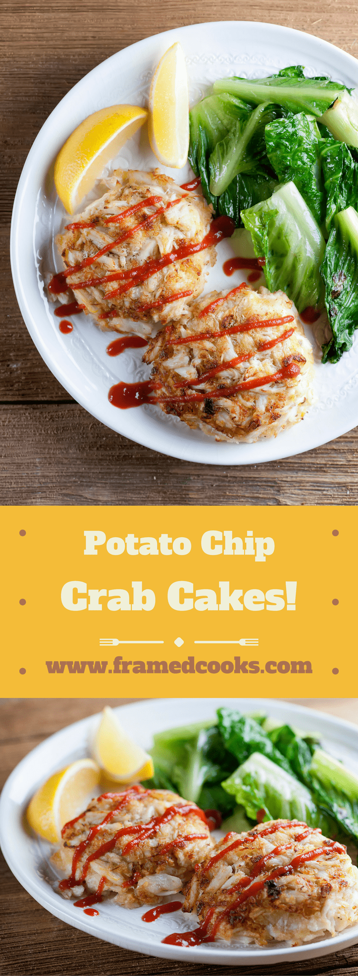 This easy recipe for potato chip crab cakes ditches the usual bread crumb filler for the deliciousness of everyone's favorite snack!