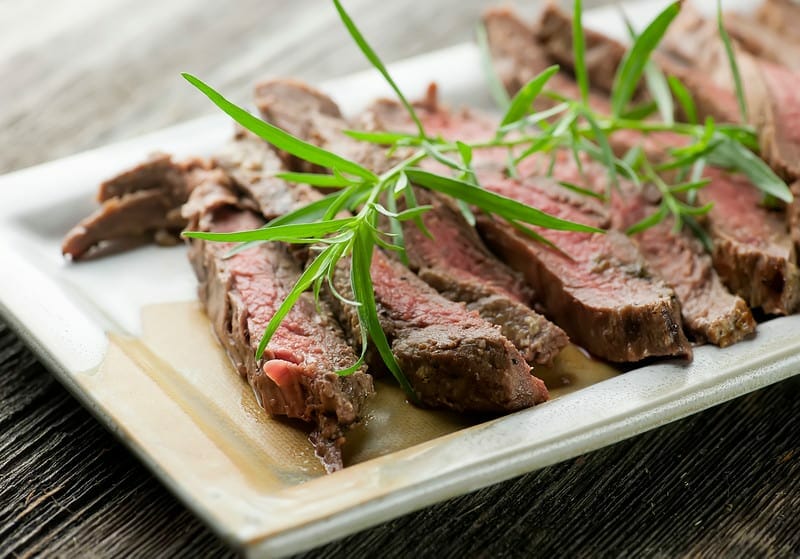 Grilled Tarragon Mustard Steak Framed Cooks