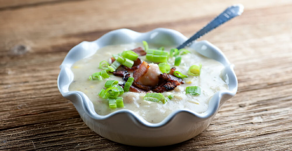 corn shrimp chowder