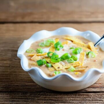 slow cooker chicken taco soup