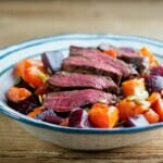 Butternut and Beet Steak Salad