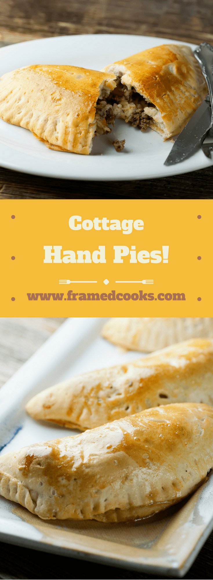 This easy recipe for cottage hand pies is your favorite beef cottage pie but in a fun to eat hand pie. Bet you can't eat just one of these meat pies!