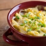 chicken pot pie with mashed potato crust