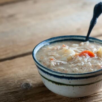 Slow Cooker Potato Chicken Soup