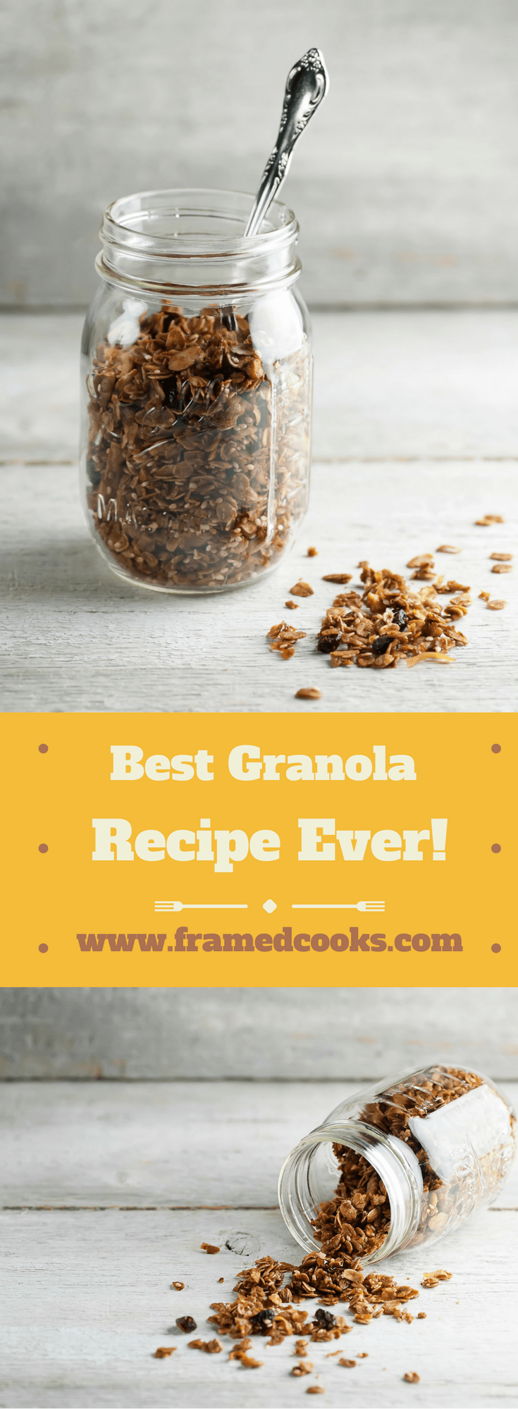 Looking for the best granola recipe ever? You've found it! Get ready for a delicious breakfast and for your kitchen to smell heavenly.