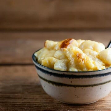 gnocchi macaroni and cheese