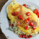 brie artichoke souffle omelet