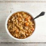 instant pot beef barley soup