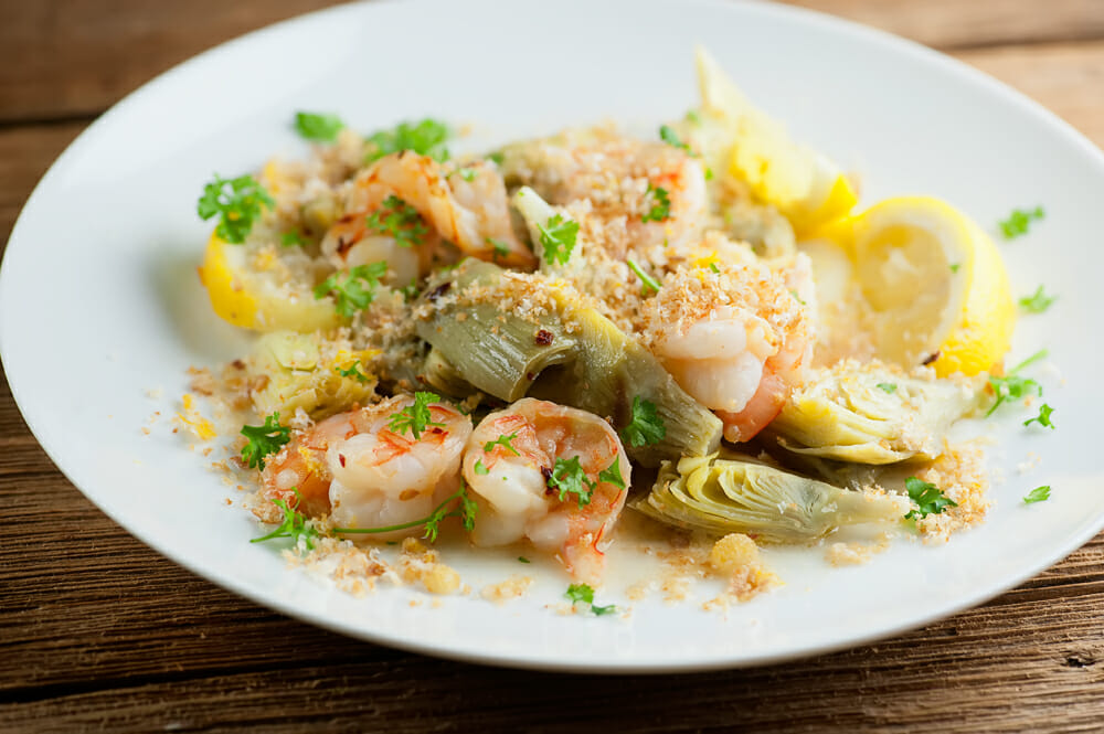 lemon shrimp scampi