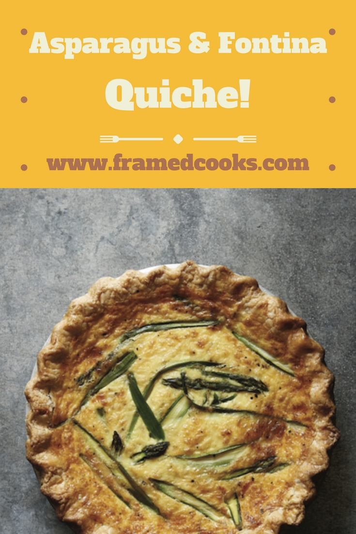 This recipe for asparagus and fontina quiche is from the Magnolia Table cookbook by Joanna Gaines, and is perfect for Mother's Day brunch, or any time you are craving a cheesy delicious treat!