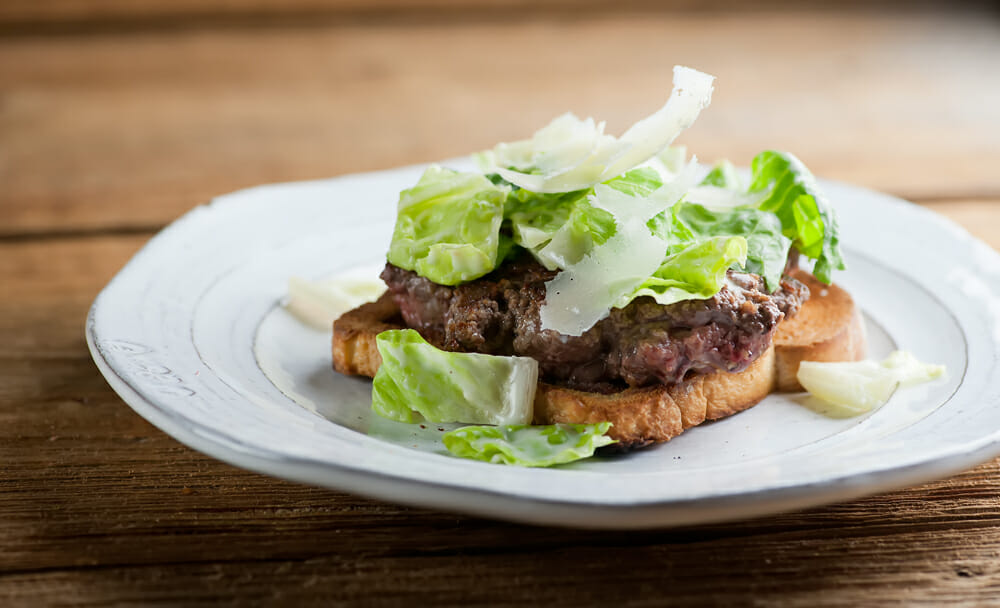Caesar Salad Burger
