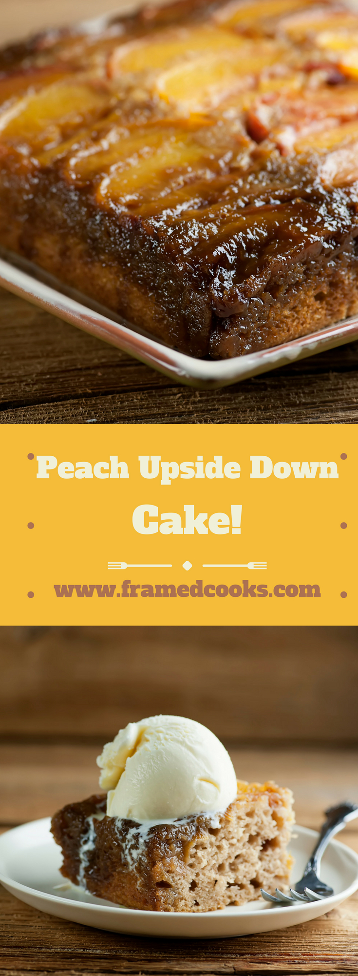 This easy recipe for peach upside down cake is one of the best summer desserts around. Simple to make and rich with the flavors of brown sugar, vanilla, and of course, sweet juicy peaches! Just like Grandma used to make.