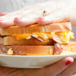 easy breakfast grilled cheese sandwiches