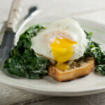 eggs florentine with spinach