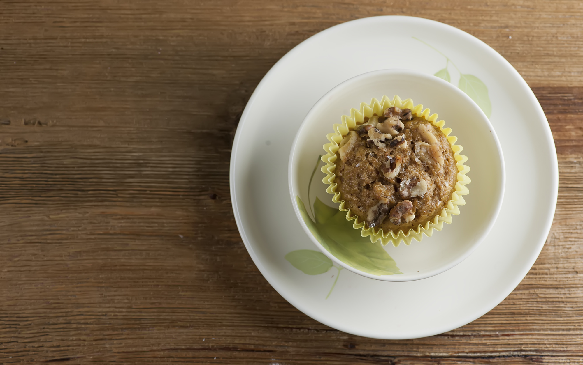 Banana Graham Cracker Muffins in a bowl.