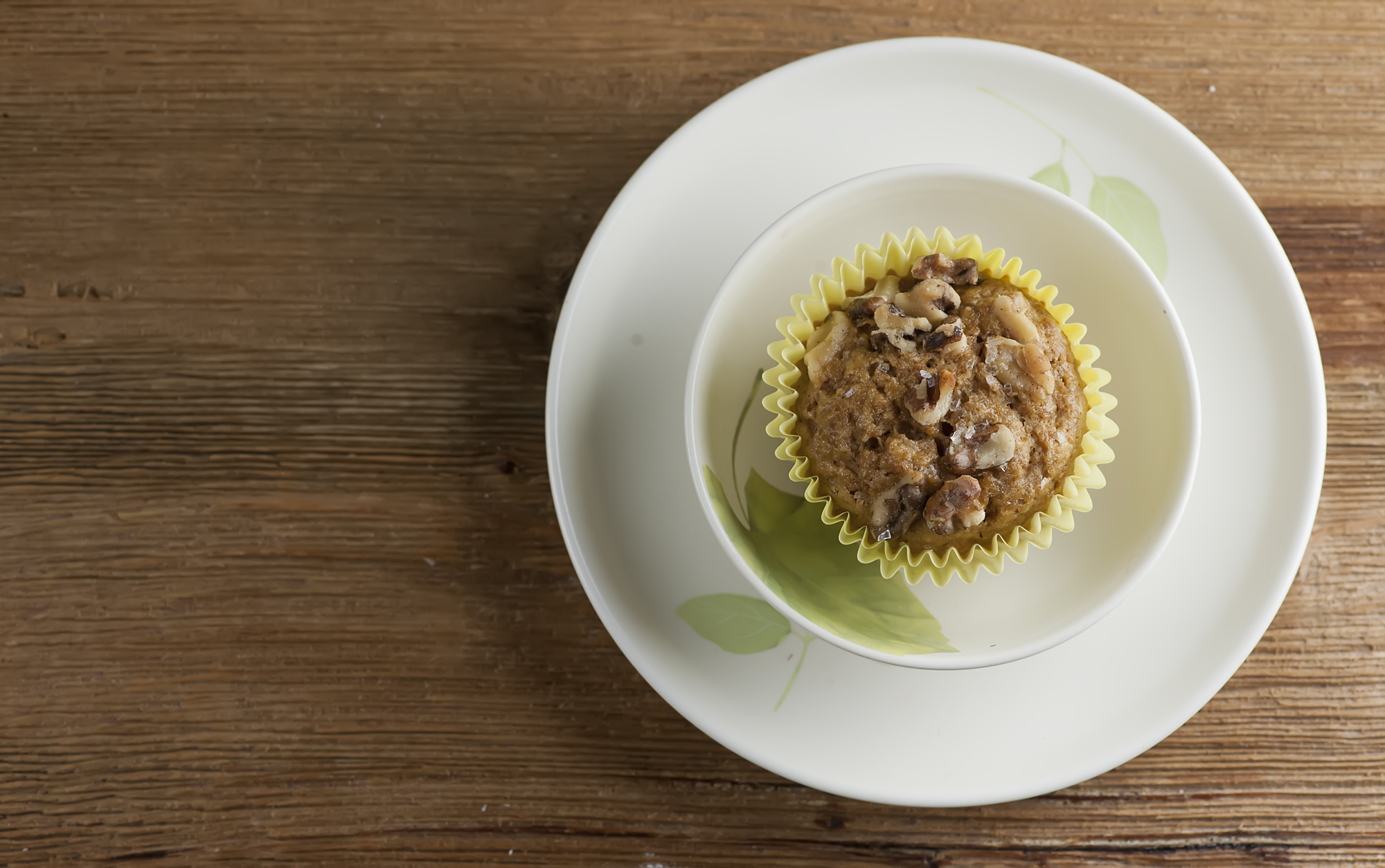 Banana Graham Cracker Muffin in a bowl.