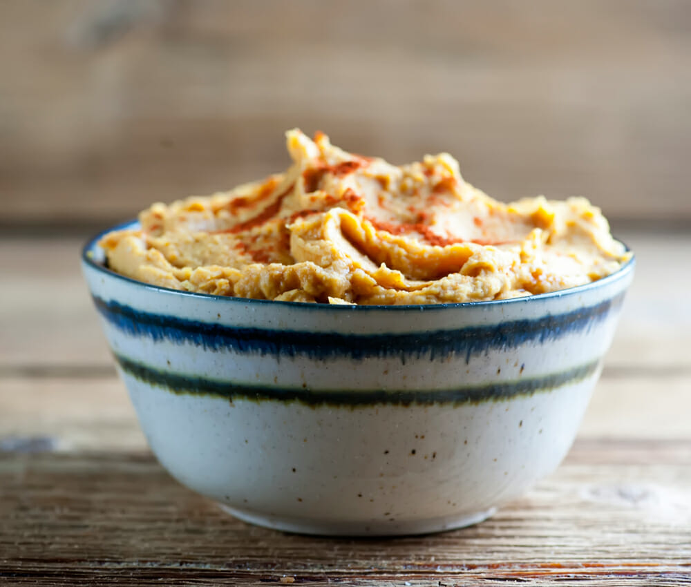 easy sweet potato hummus