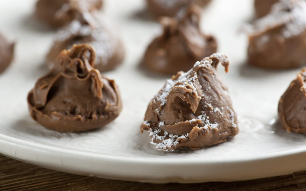 easy chocolate peanut butter truffles