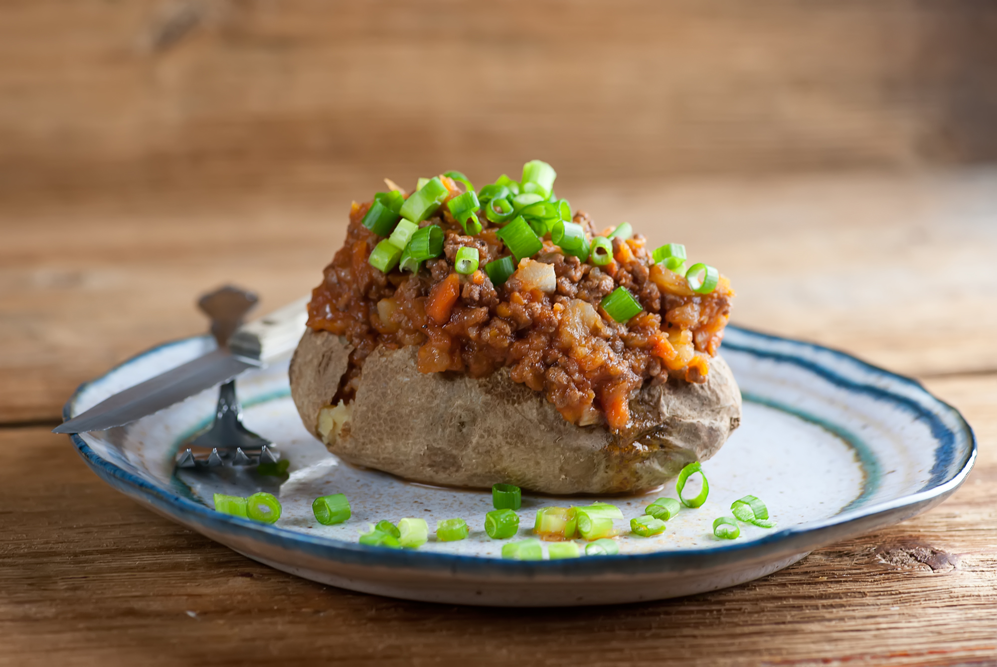 sloppy joe baked potatoes