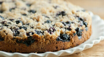 easy blueberry cake