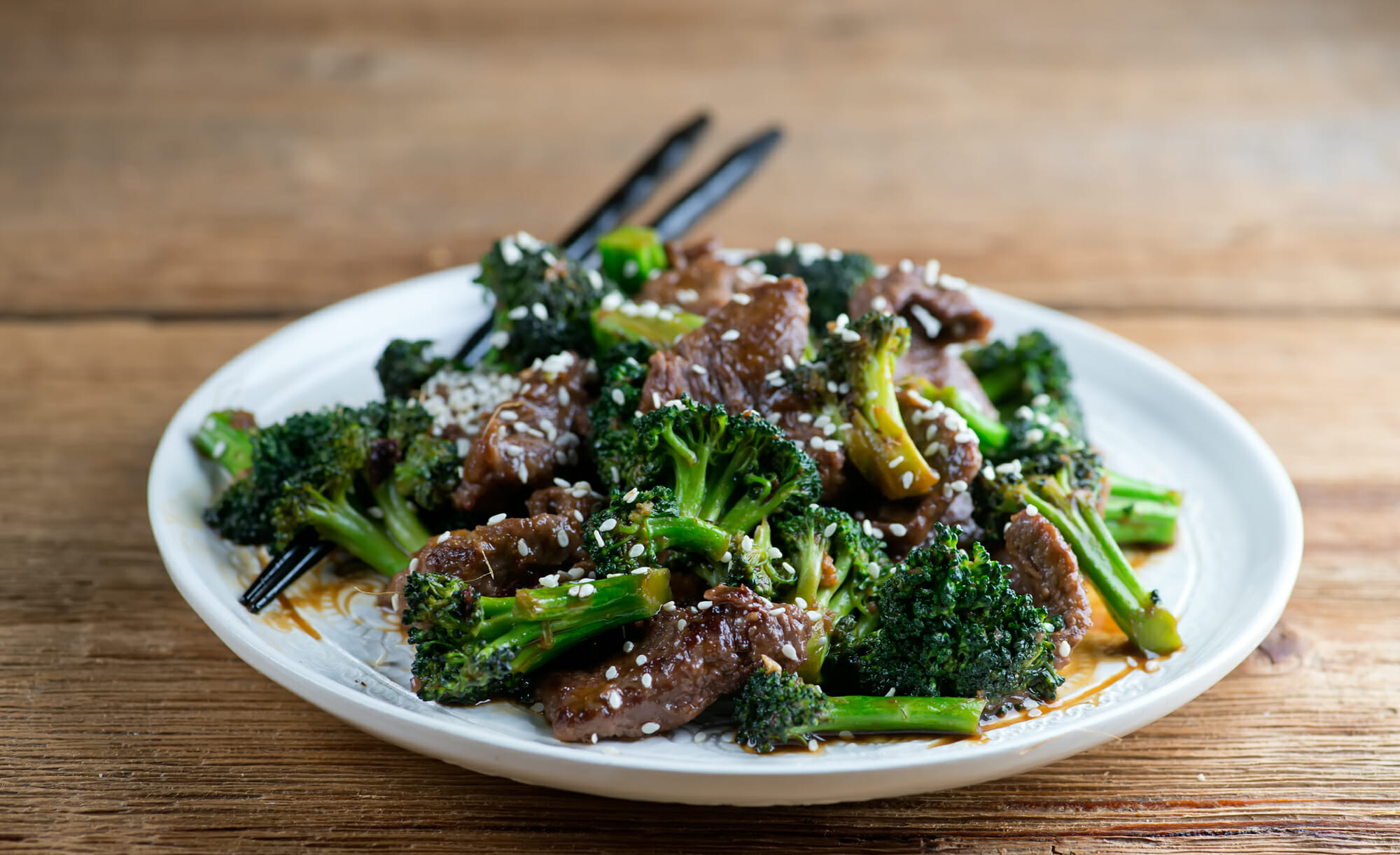 light beef with broccoli