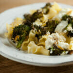 easy sheet pan broccoli ricotta supper