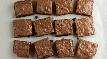 easy Chai spiced brownies