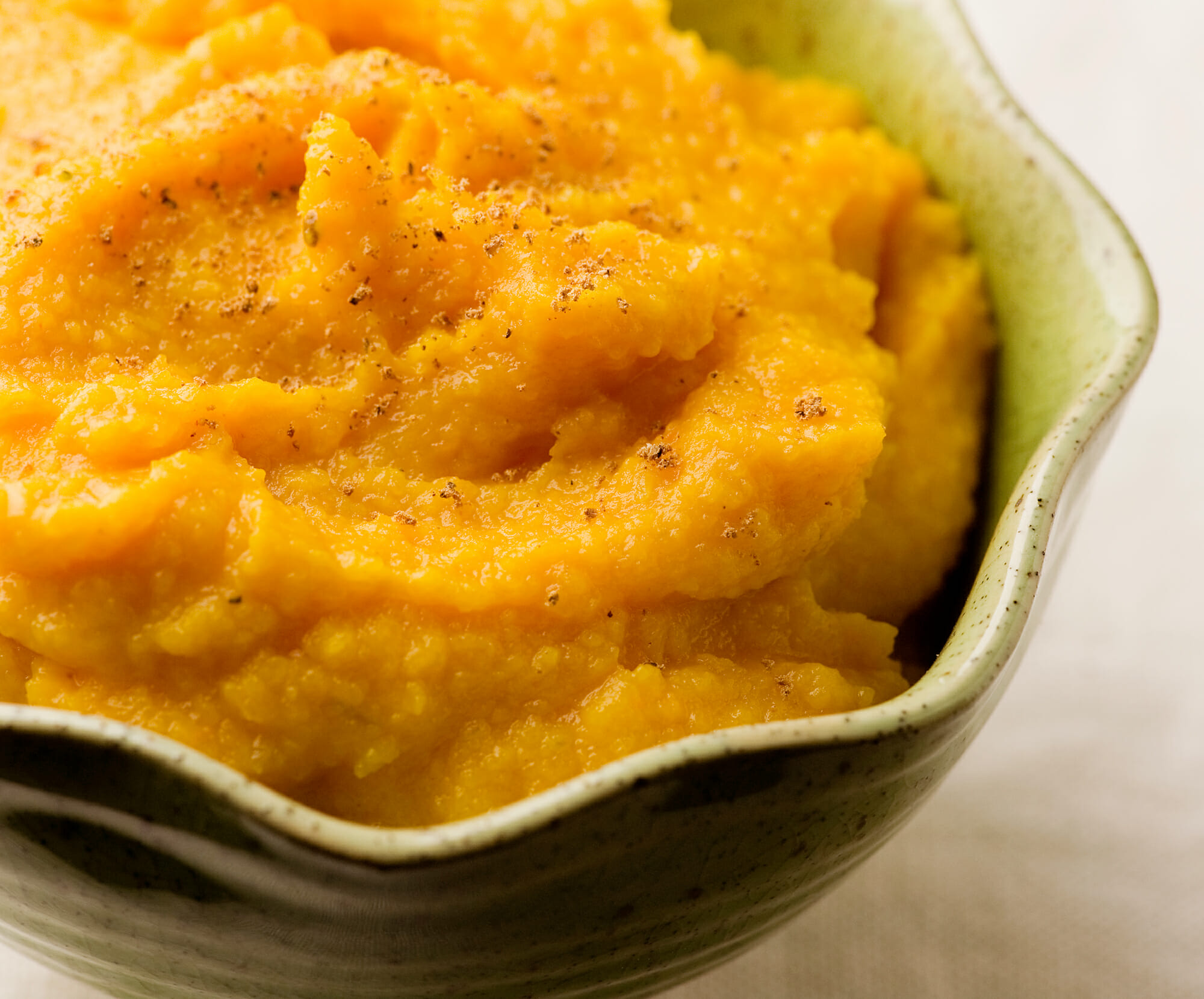 honeyed butternut squash puree