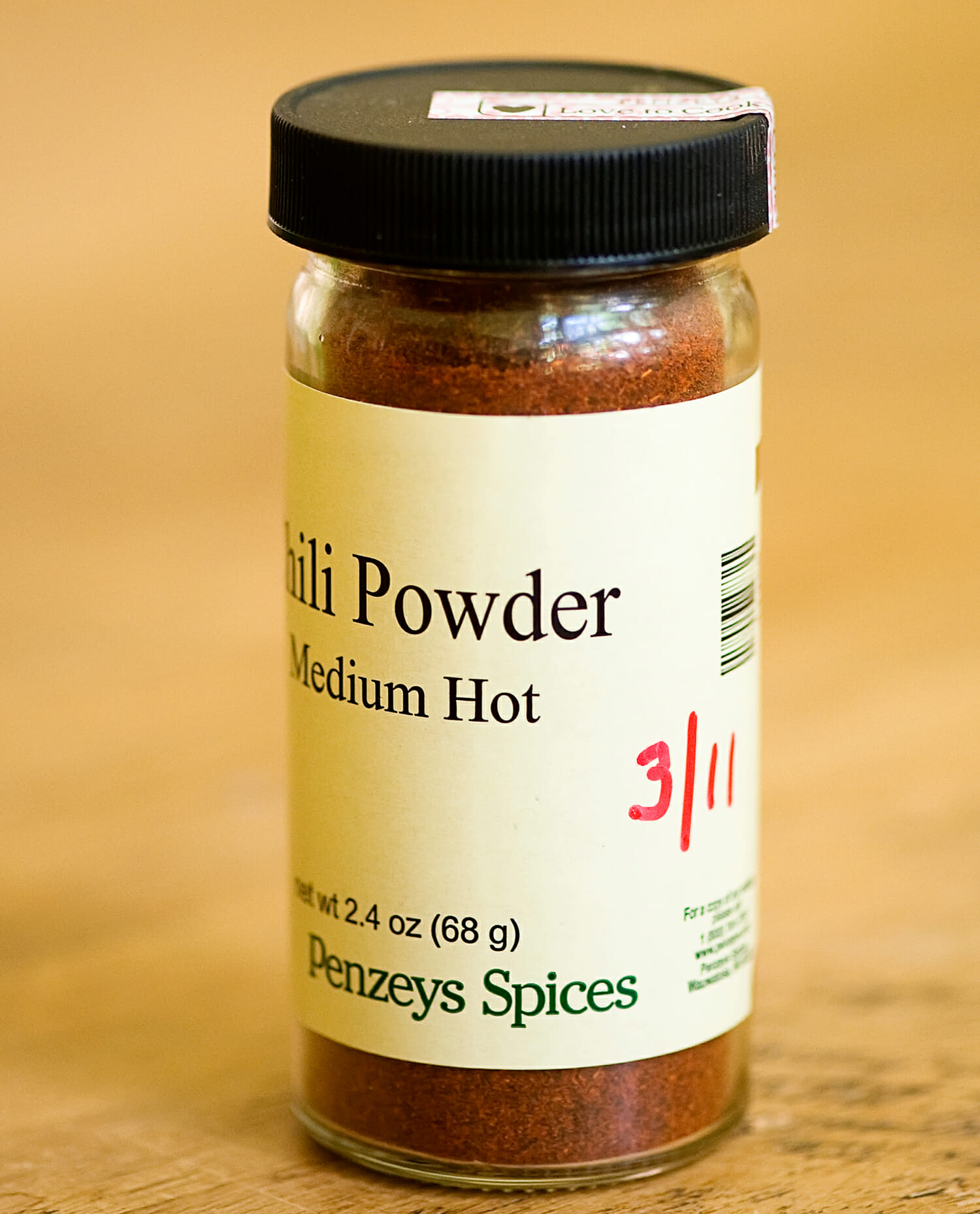 spice labeling 