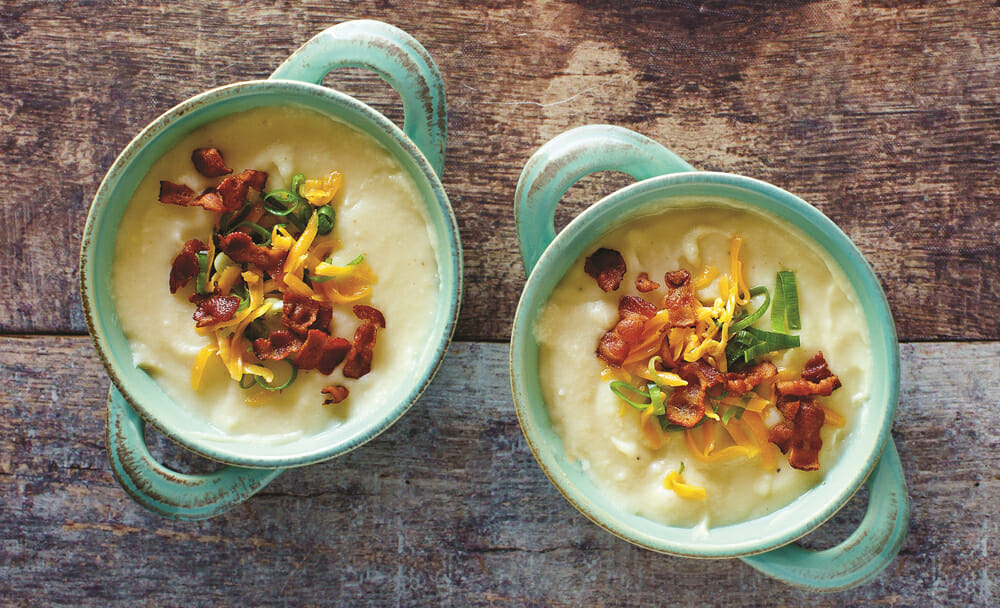 Easy Instant Pot Loaded Baked Potato Soup