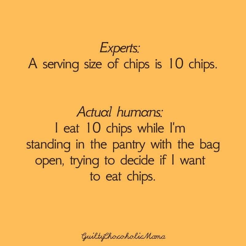 serving size of chips