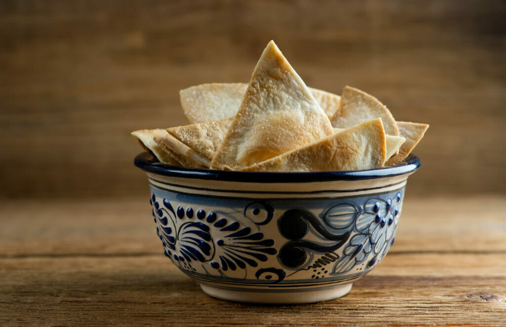 easy homemade tortilla chips