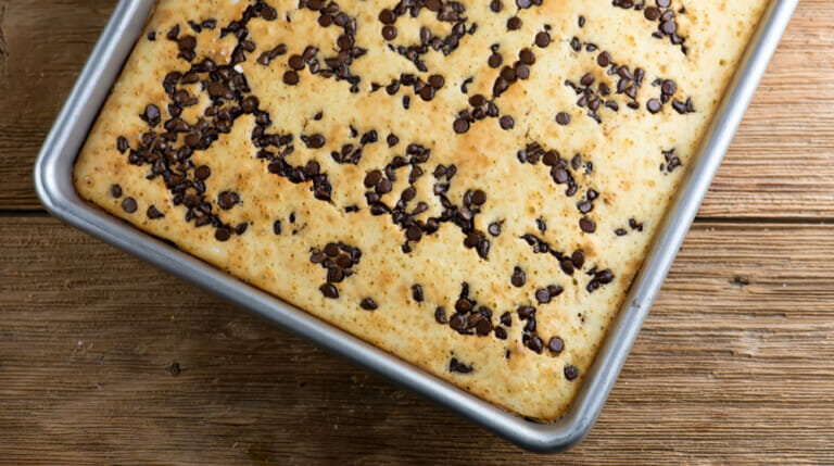 easy sheet pan pancakes