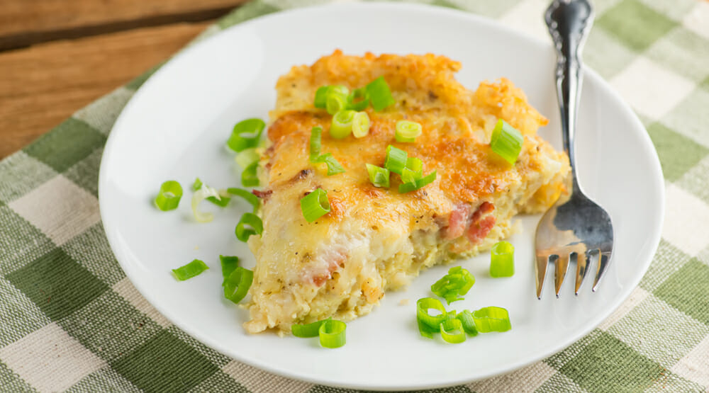 Tater Tot Quiche - Framed Cooks