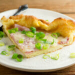 easy ham and swiss dutch baby