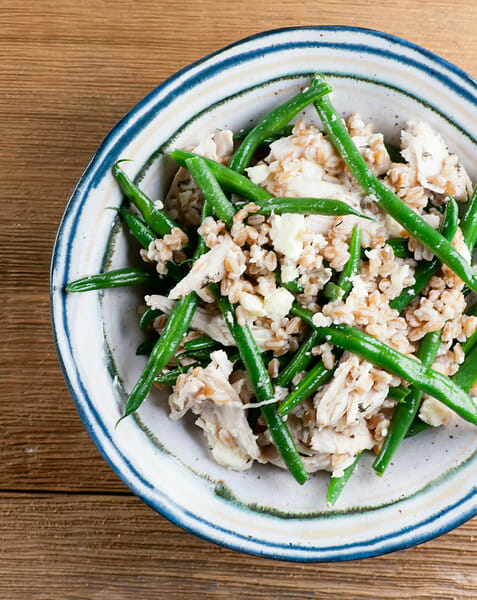 Warm Chicken and Green Bean Salad