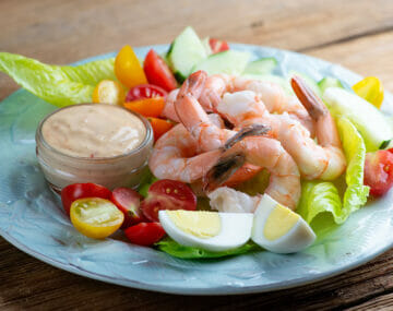 easy classic shrimp louie salad