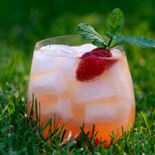 Orange Raspberry Sangria - Framed Cooks