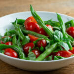 Tomato Green Bean Salad