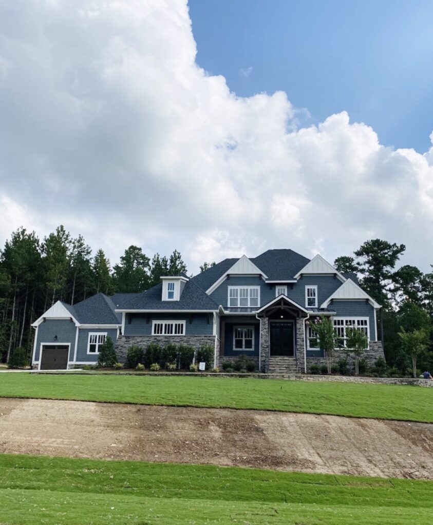 carolina dream house with grass