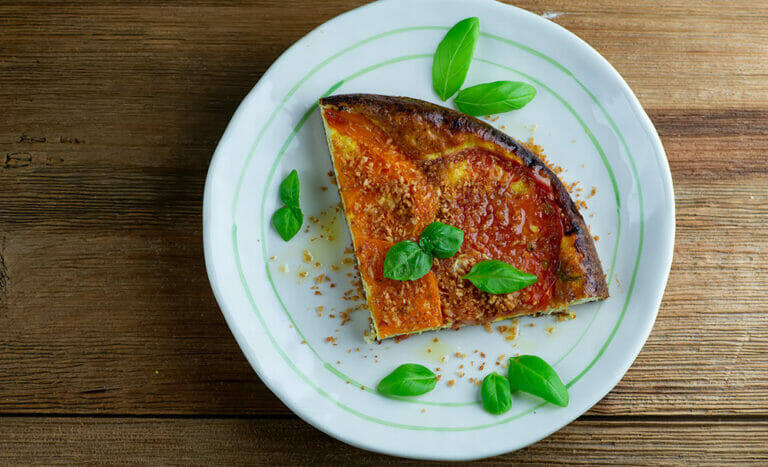 Easy Crustless Tomato and Ricotta Tart