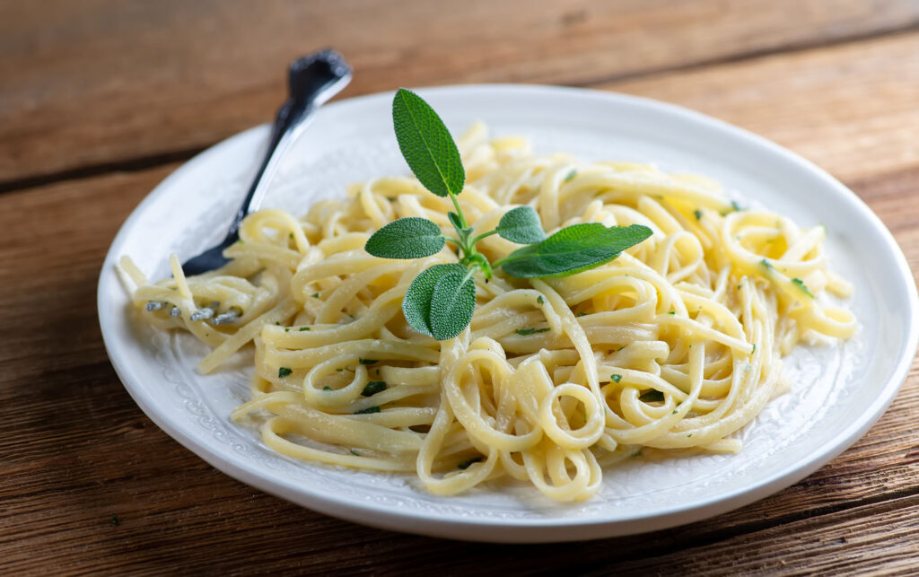 buttered sage pasta
