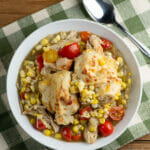 summertime chicken and biscuits