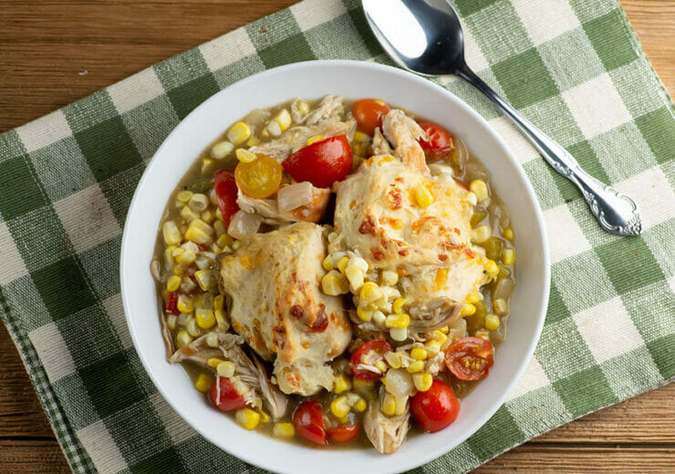 summertime chicken and biscuits
