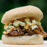 slow cooker pulled pork barbecue sandwiches