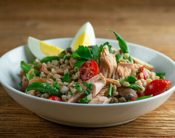 Tuna Nicoise Grain Bowl